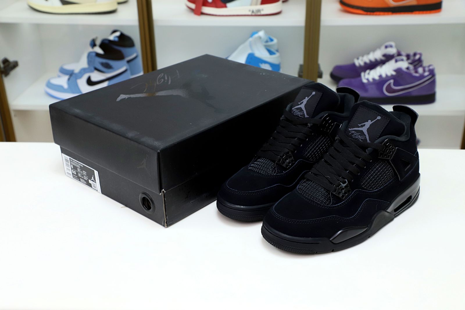 AIR JORDAN 4 RETRO 'BLACK CAT' 2020  CU1110-010