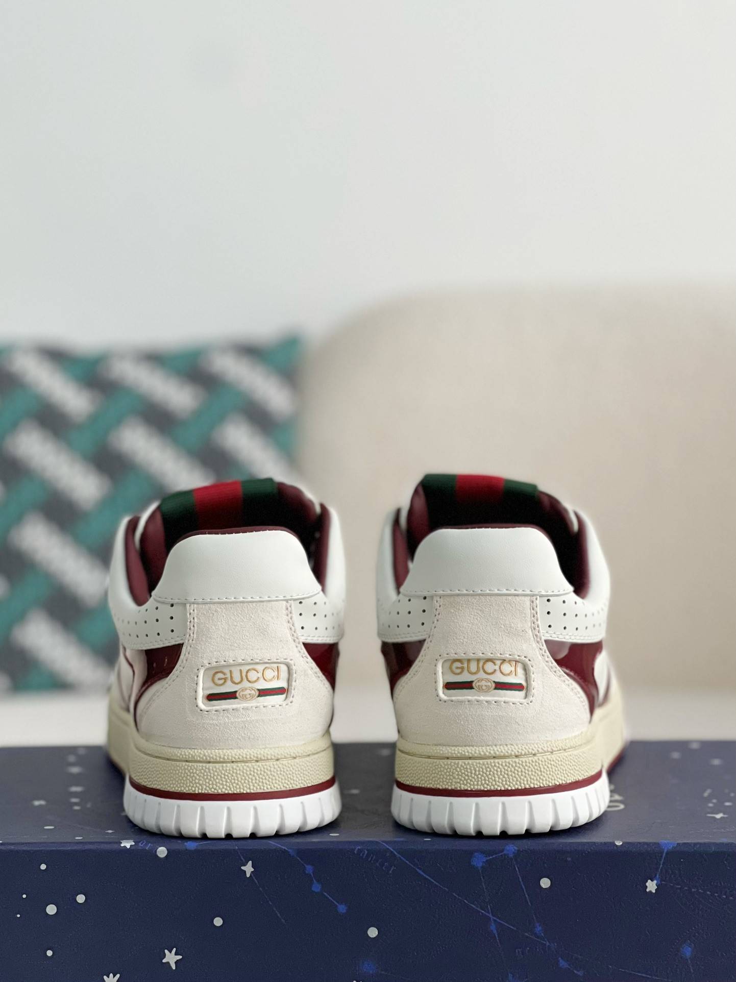 GU*ISneakers Cowhide