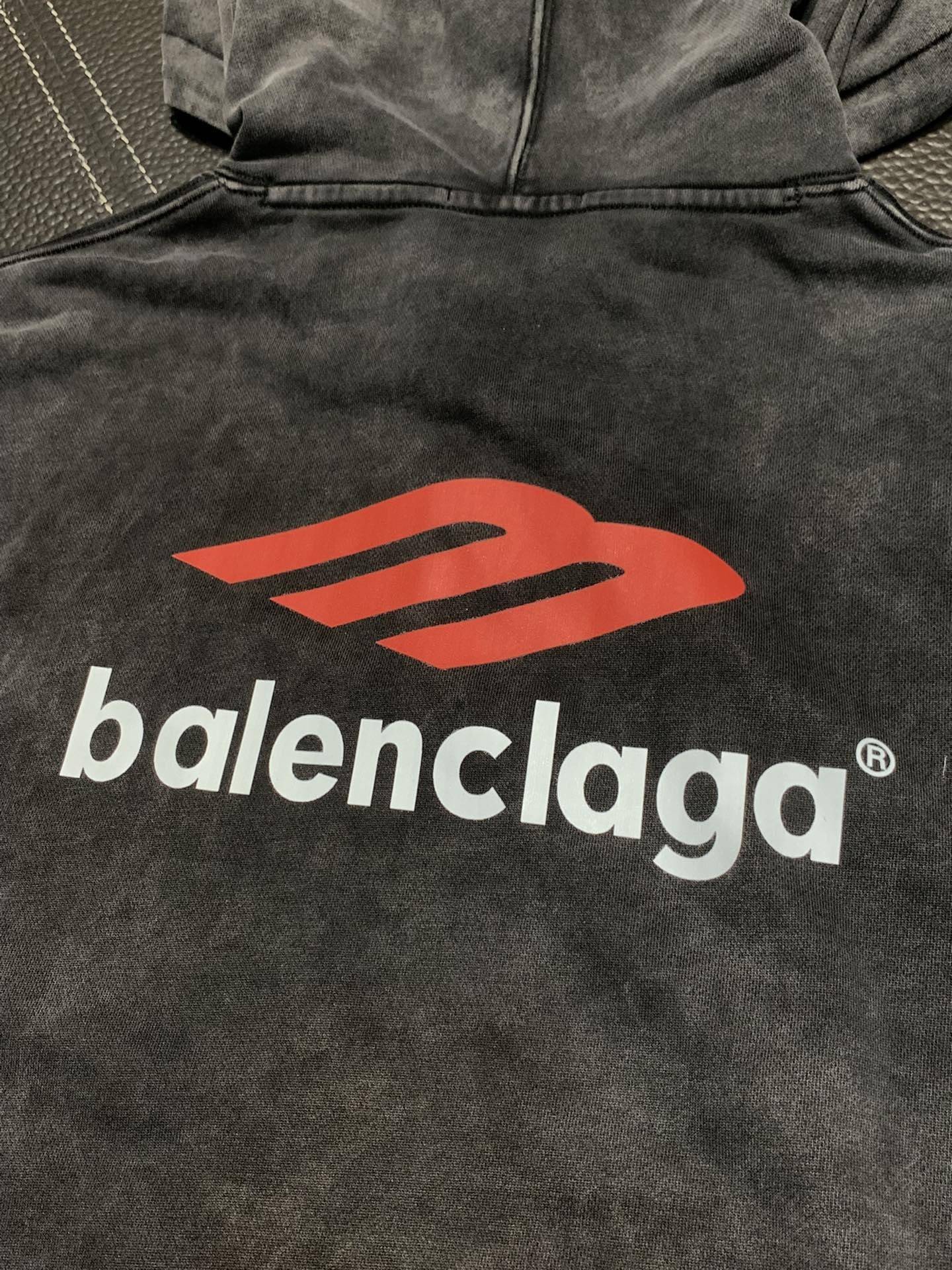 Balenciaga  Men's casual hooded sweatshirt