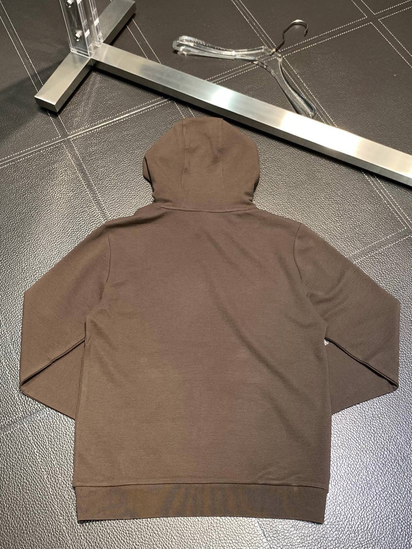 Zegna Men's casual hooded sweatshirt