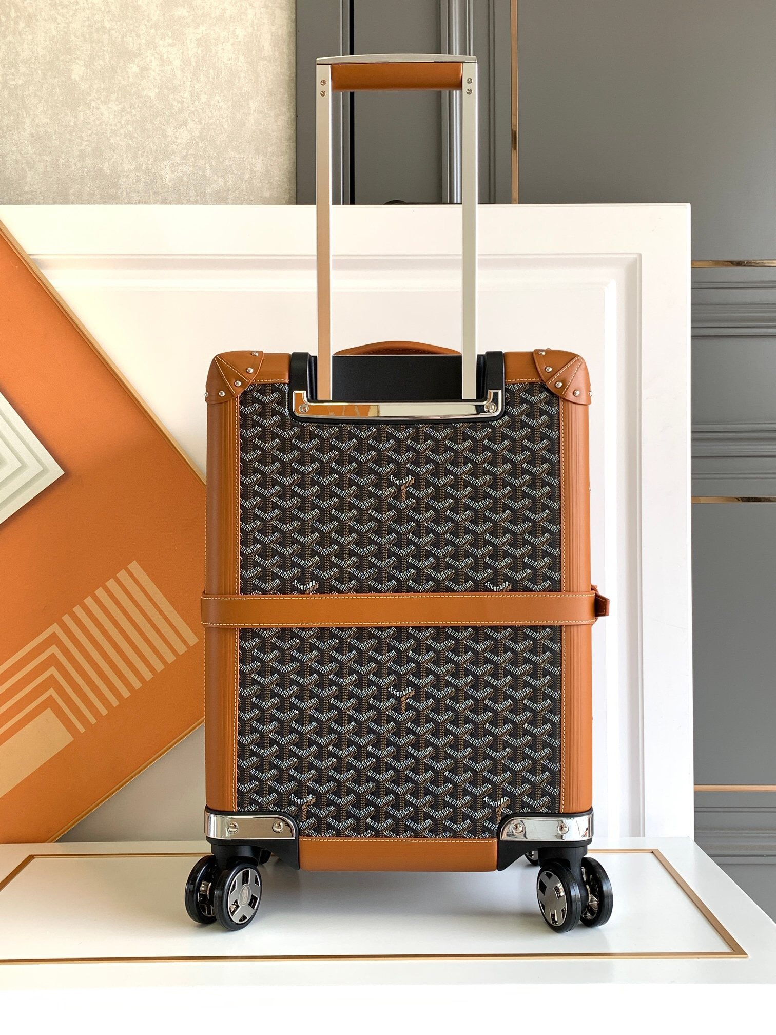 Goyard Rolling Trunk