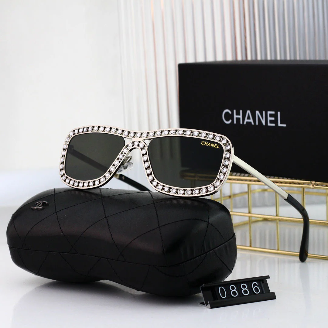 fashionable full-Di*m*nd visor sunglasses