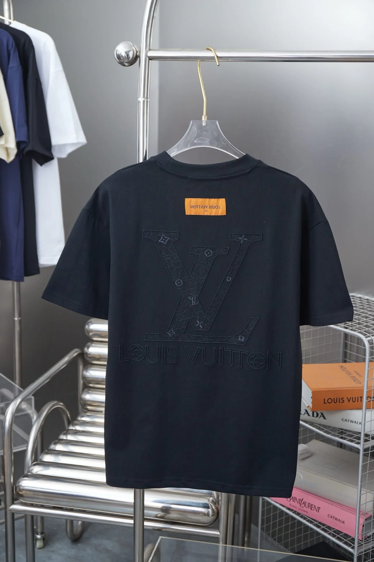 Toothbrush Embroidery Graphic T Shirt